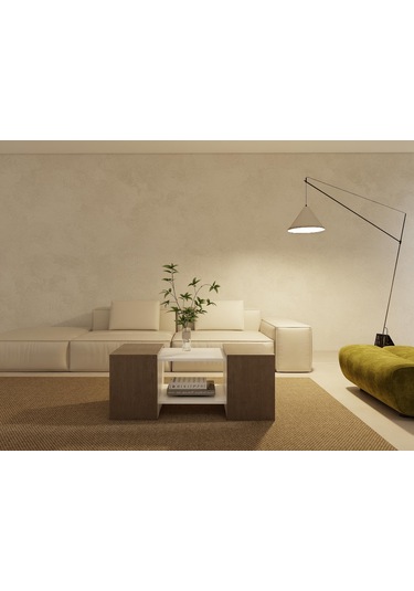 Lupo Orta Sehpa Antrasitmeşe-beyaz Antrasit