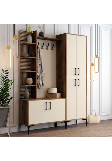 Variant Variant Viyana Da Portmanto Ceviz/Krem