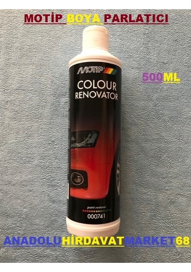 Motip 500 ML Oto Boya Parlatıcı Boya Yenileyici