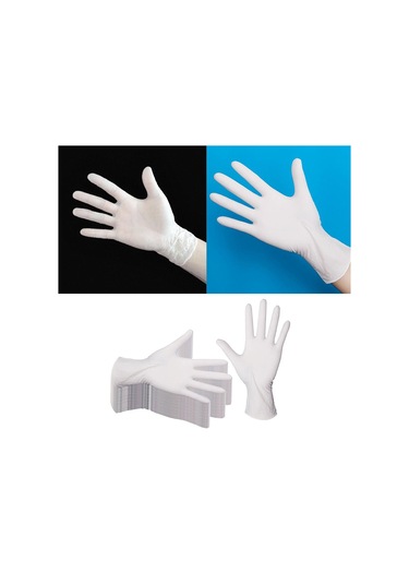 Homyl 50 Adet/kutu Tek Kullanımlık Şeffaf Eldivenler Yemek L