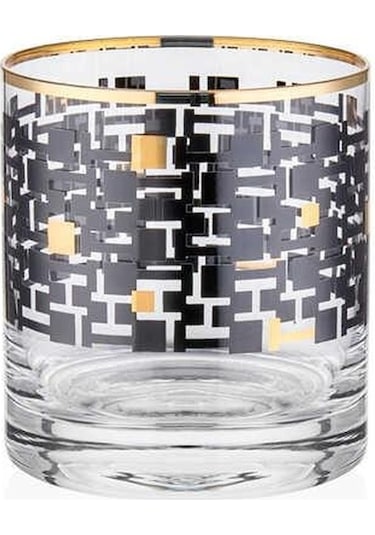 Gordion M01122 Viski Bardağı 6 Lı Monochrome