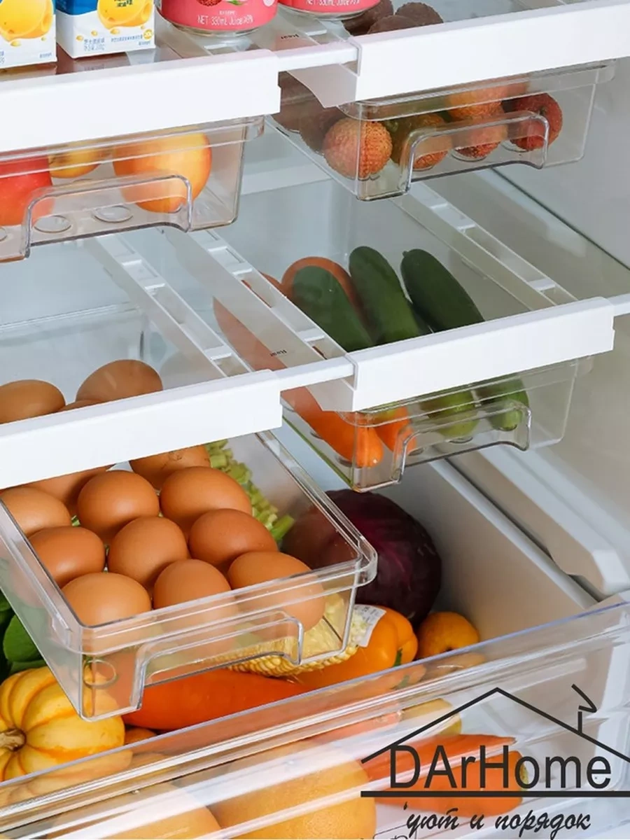 Darhome Buzdolabı İçin Sürgülü Raf Konteyneri 41916128