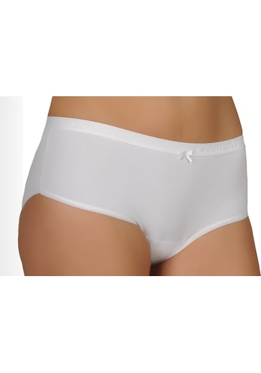 Caretex Hafif Emici Rose Kadın Külot 3Xl Beyaz