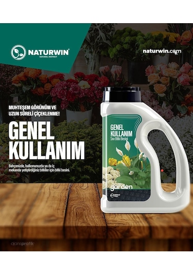 Naturwin Garden Genel Bitki Besini Vitamin 600 ML