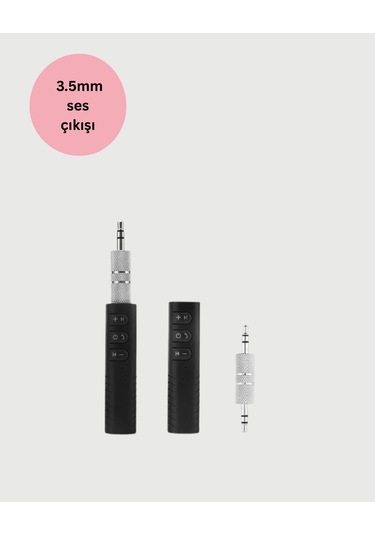 Hızlı Şarjlı Bluetooth Ses Alıcısı Ev, Araç Ve Ofis İçin