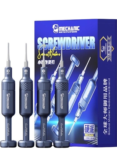 Mechanic Smart Mortar Hassas Tornavida Seti 4'lü 0.6 0.8 1.5 2.5