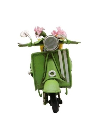 Kenpazar Dekoratif Metal Scooter