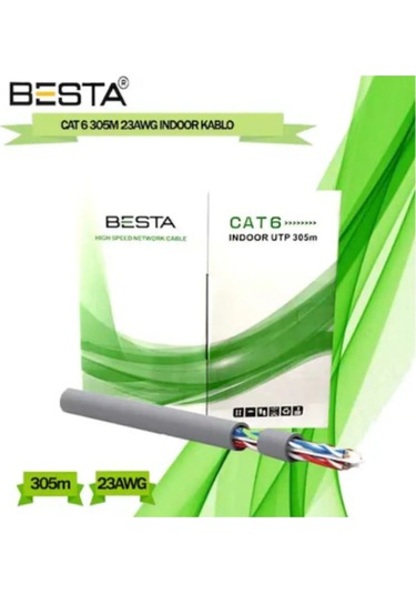 Besta-cat06 Besta 23awg Cat6 305m Kablo