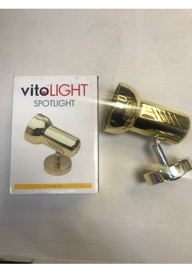 Dekoratif Gold Spot E27 Gold