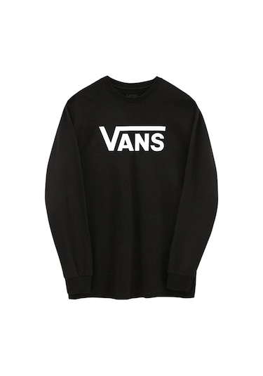 Vans Classic Vans Ls-b Erkek Sweatshirt Vn0a7uecy281 Siyah