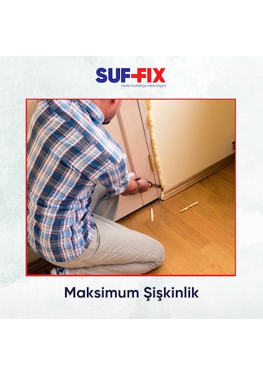 Suf-fix 900 Tabancalı Montaj Köpüğü 750ml Profesyonel Pu Köpük Isı Ses Yalıtım