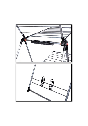 Harbinger Class Çamaşır Kurutma Askısı Gri