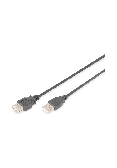 Digitus AK-300202-030-S 3M USB 2.0 Siyah Uzatm Kablo