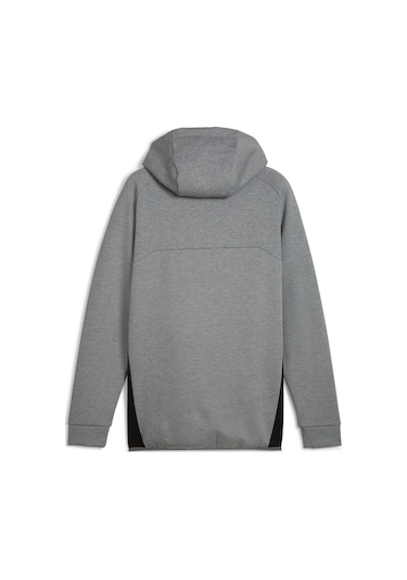 Puma Bmw Mms Hooded Fermuarlı Erkek Gri Sweatshirt 62414403 001