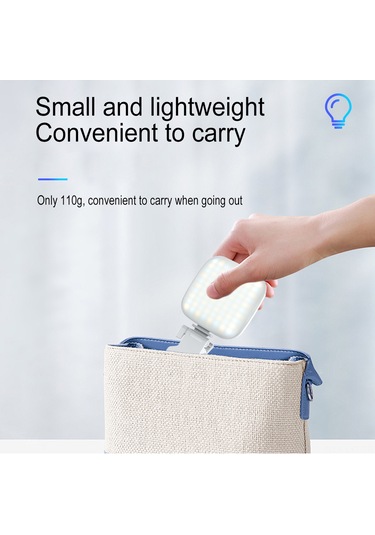 Youtek V15 Klipsli Telefon Aydınlatma Lambası - 2500k-9000k Renk Sıcaklığı, 1000mah Pil, Taşınabilir Selfie Işığı