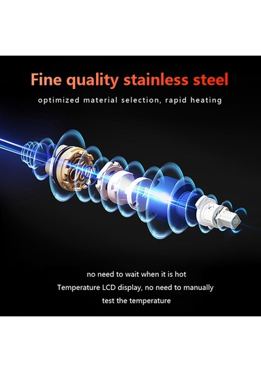 Elektrikli Su Isıtıcıları Musluk Anlık Su Isıtıcıları Musluklar Hız Sıcak Musluk Lcd Dijital Sıcaklık Göstergesi Isıtıcılar Dokunun