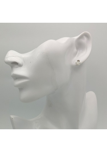 925 Ayar Gümüş Yıldız Küpe