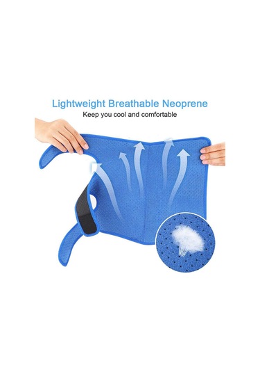 Suntek Buzağı Brace Yırtık Kas Desteği Mavi-55.88x28cm Mavi 55.88x28cm Çok Renkli