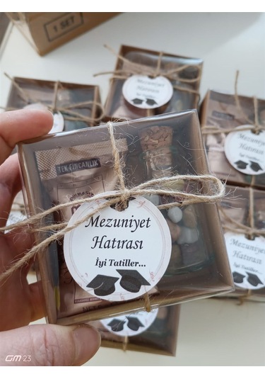 Farklı Market Kahve Ve Çakıltaşı Çikolata Hediye Kutulu 5 Adet