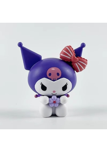 Kawaii Sanrio Kuromi Karikatür Figür Model -2