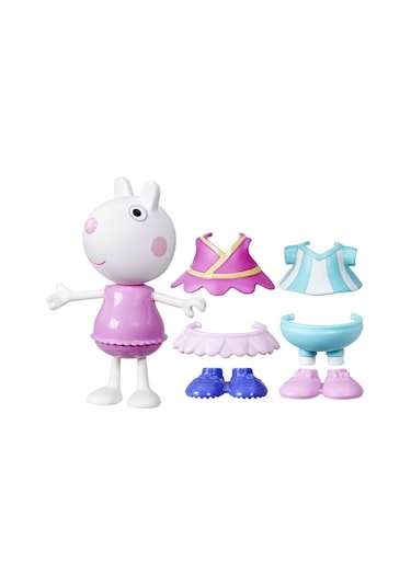 Peppa Pig Ve Ailesi Kıyafetli Figür Seti Suzy Sheep Peppa Pig