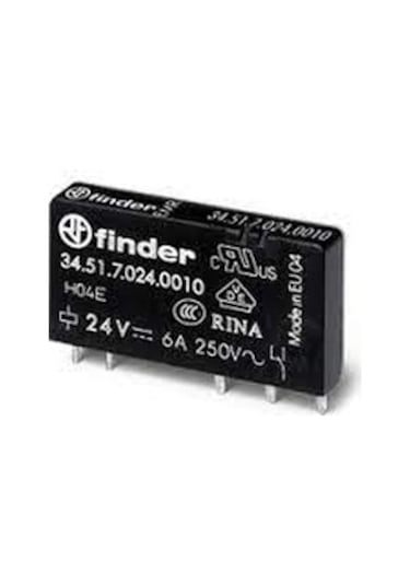 Finder 34.51.7.024.0010 Elektromekanik Ultra İnce Pcb Röle