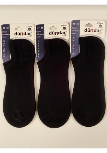 Dündar Plus 5558 Erkek Dikişsiz Sneaker Çorap 12 Adet 001