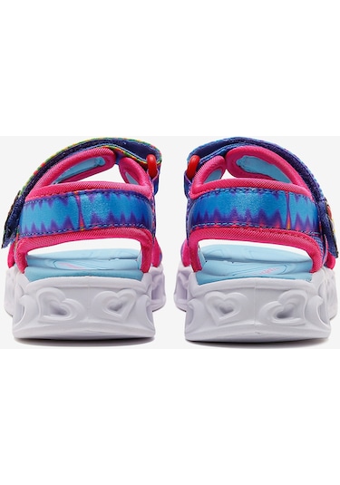 Skechers Heart Lights Sandals Küçük Kız Çocuk Çok Renkli Işıklı Sandalet 302675n Mlt Çok Renkli