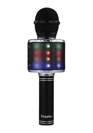 Doppler Concerto Karaoke Mikrofonu Işıklı Yeni Kayıt Özellikli