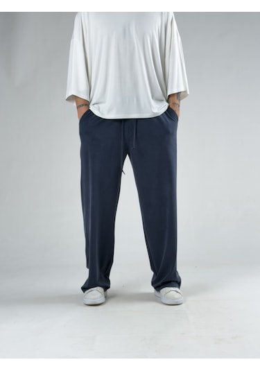 Cocopelli Rahat Kesim İndigo Erkek Baggy Pantolon Coc3142