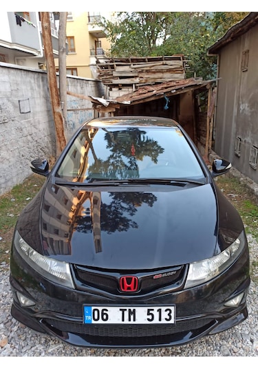 Honda Civic Fn2 Panjur - Plastik- Parlak Siyah -