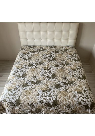 Kapitoneli Battal Boy Çok Amaçlı Örtü Pike Venedik- 200x220 Cm Diğer