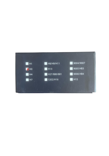 H3 Led Xenon 12v V6 Prof
