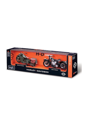 1/18 Harley-davidson İkili Motorlar 40'lar