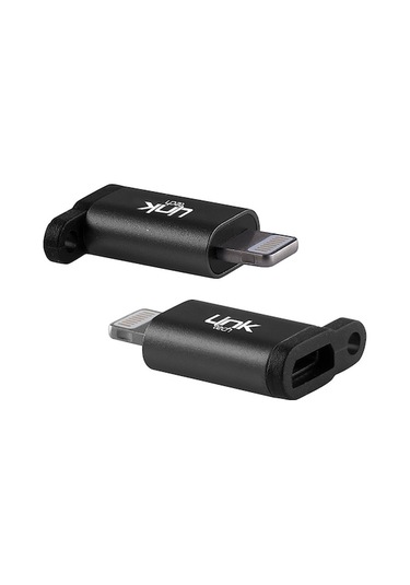 Linktech O189 Micro Usb To Lightning Dönüştürücü Metal Adaptör (551657642)