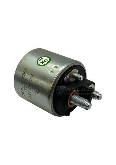 ZM 12V MARŞ OTOMATİĞİ VALEO TİPİ (3 DELİK) M5+FİŞLİ SAĞ ALÇAK KAPAK BAKIR CIVATA