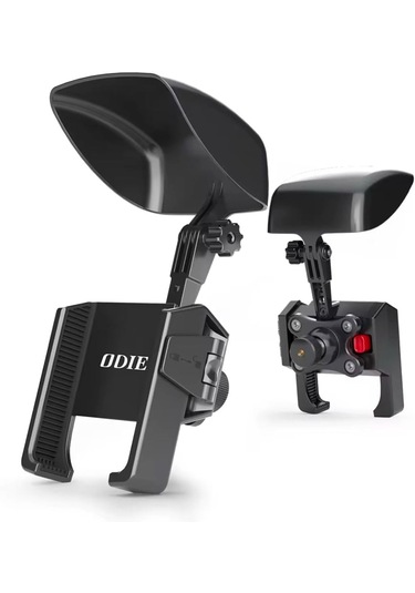 Motosiklet Ve Scooter İçin Dikiz Ayna Uyumlu Telefon Tutucu Cvr11