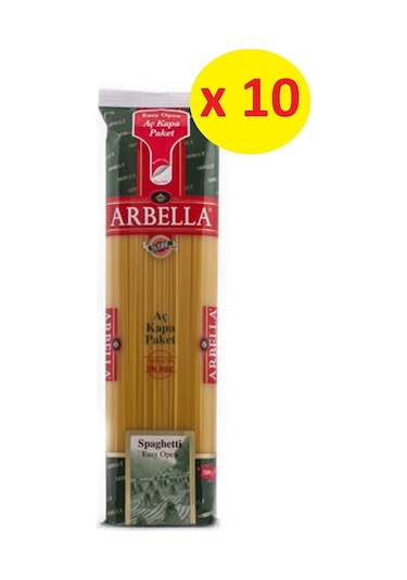 Arbella Spagetti Makarna 10 x 500 G