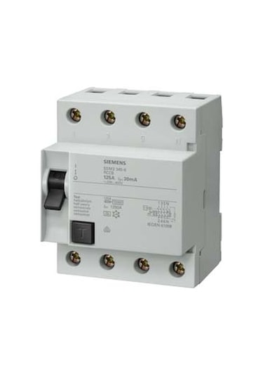 Siemens.5Sv5342-6.A Tipi Kaçak Akım Koruma Rölesi 25A 400V 30Ma