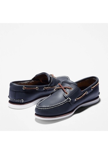 Oxford Klasik Erkek Tb1 74036 4841 Timberland Classıc Boat Boat Shoe Blue Blue