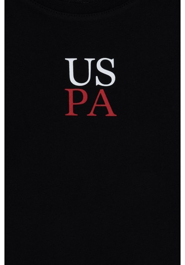 U.s. Polo Assn. Erkek Çocuk Siyah Tişört Basic 50306498-vr046 Siyah