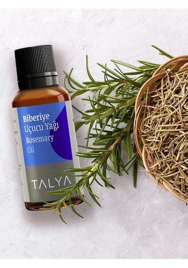 Talya %100 Saf ve Doğal Buhurdanlık ve Difüzör İçin Biberiye Uçucu Yağı 10 ML