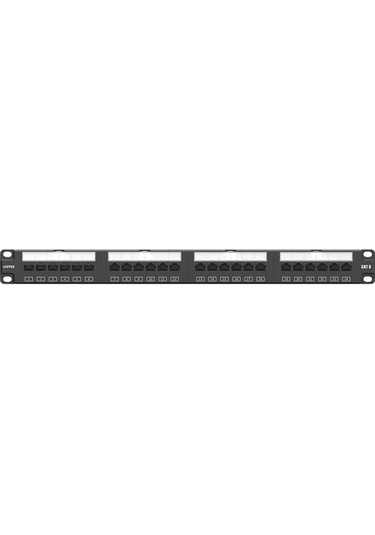 Teknoteg - Unıtek Cat6 Utp 24 Port Rj45 Patch Panel T003a