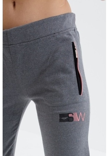 Aymeravm - Likralı Eşofman Alt - Çt3312Ga Gri