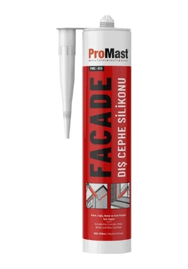 310 Ml Promast Pms 455 Facade Dış Cephe Silikonu Beyaz