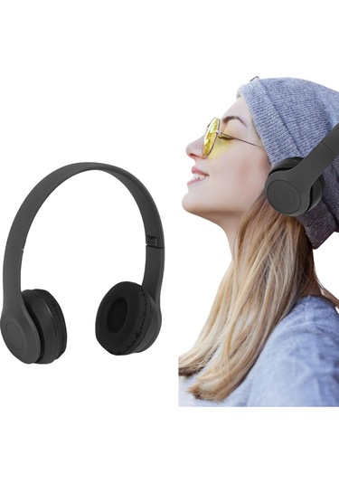 Bukrem Store BUK-P47 Bluetooth 5.0 Kulak Üstü Kulaklık
