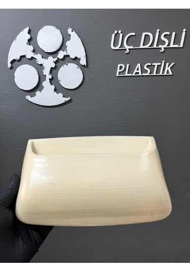 Toyota Avensis T25 Krem Renk 3.stop Kapağı 3d Baskı 1 Adet