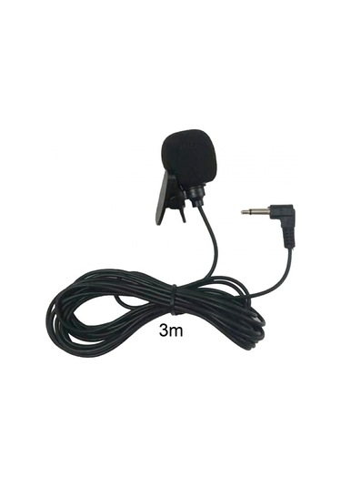 Dolıty Yaka Klipsli Mikrofon 3.5mm 9.8ft Hoparlörler