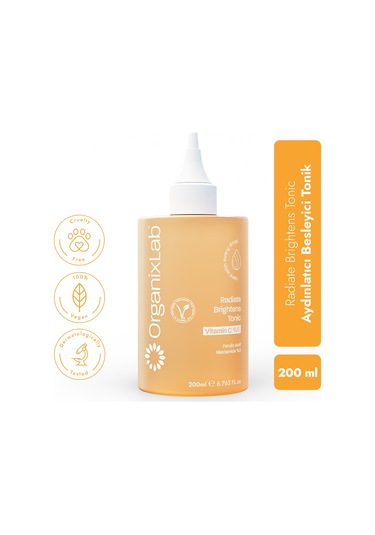 Organixlab Radiate Brightens Aydınlatıcı ve Besleyici Tonik 200 ML