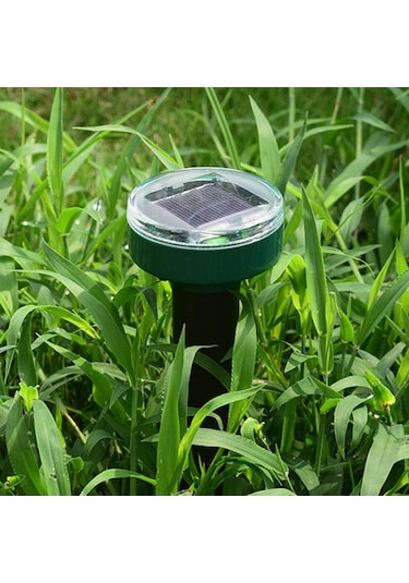 Jms Açık Güneş Sıçan Kovucu Ultrasonik Haşere Yılan Köstebek Sıçan Fare Kovucu